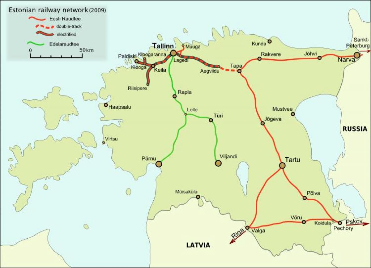 karta iz estonije željeznice